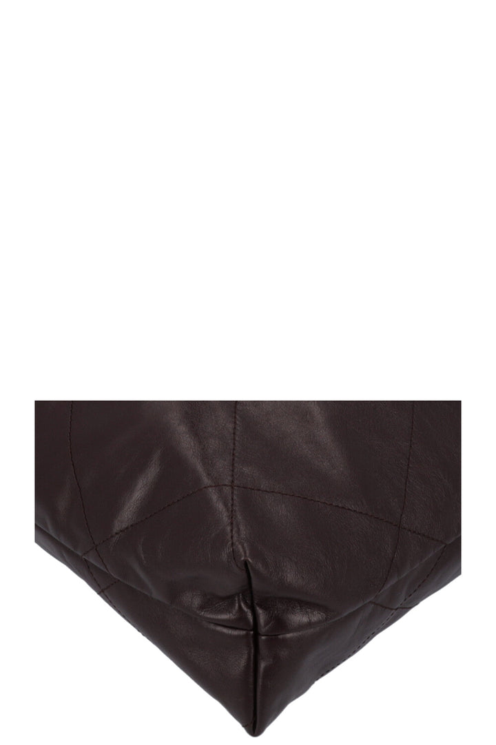 CHANEL 22 Bag Leather Brown