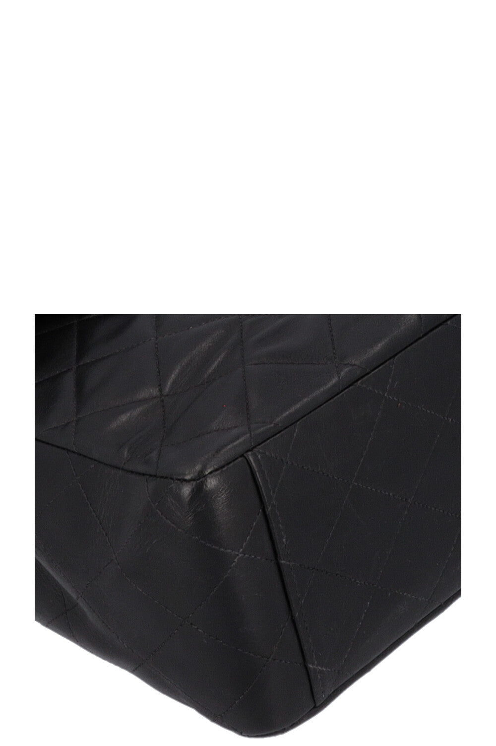 CHANEL Vintage Single Flap Bag Jumbo Black