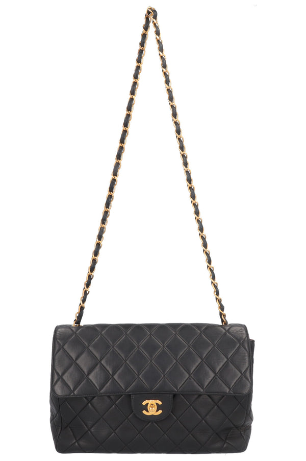 CHANEL Single Flap Bag Black