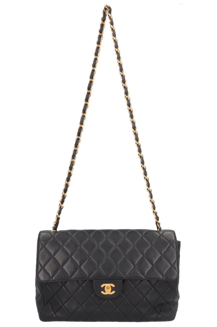 CHANEL Single Flap Bag Black