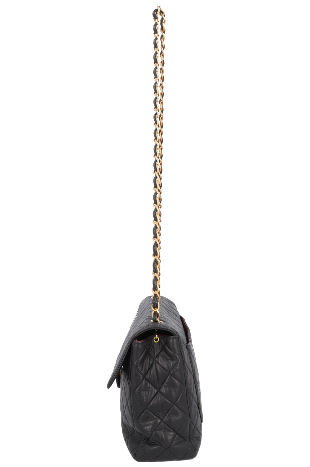 CHANEL Single Flap Bag Black