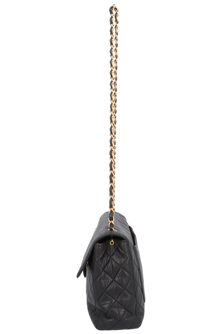CHANEL Single Flap Bag Black