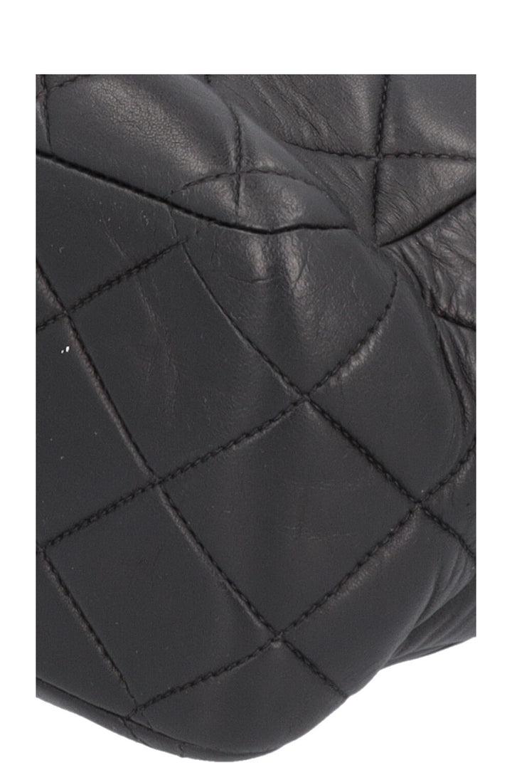 CHANEL Single Flap Bag Black