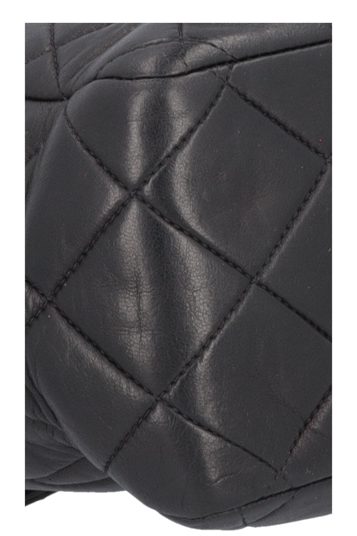 CHANEL Single Flap Bag Black