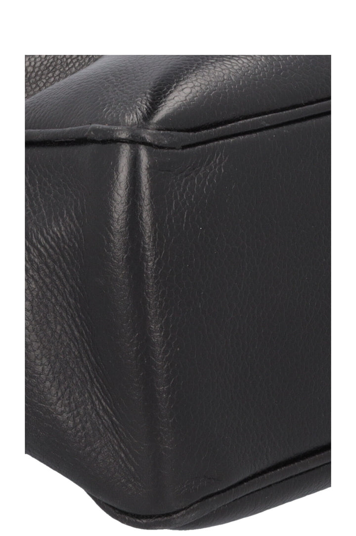 CHANEL Tote Bag Caviar Black