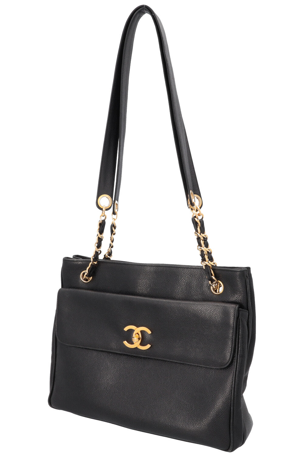 CHANEL Classic CC Tote Bag Black