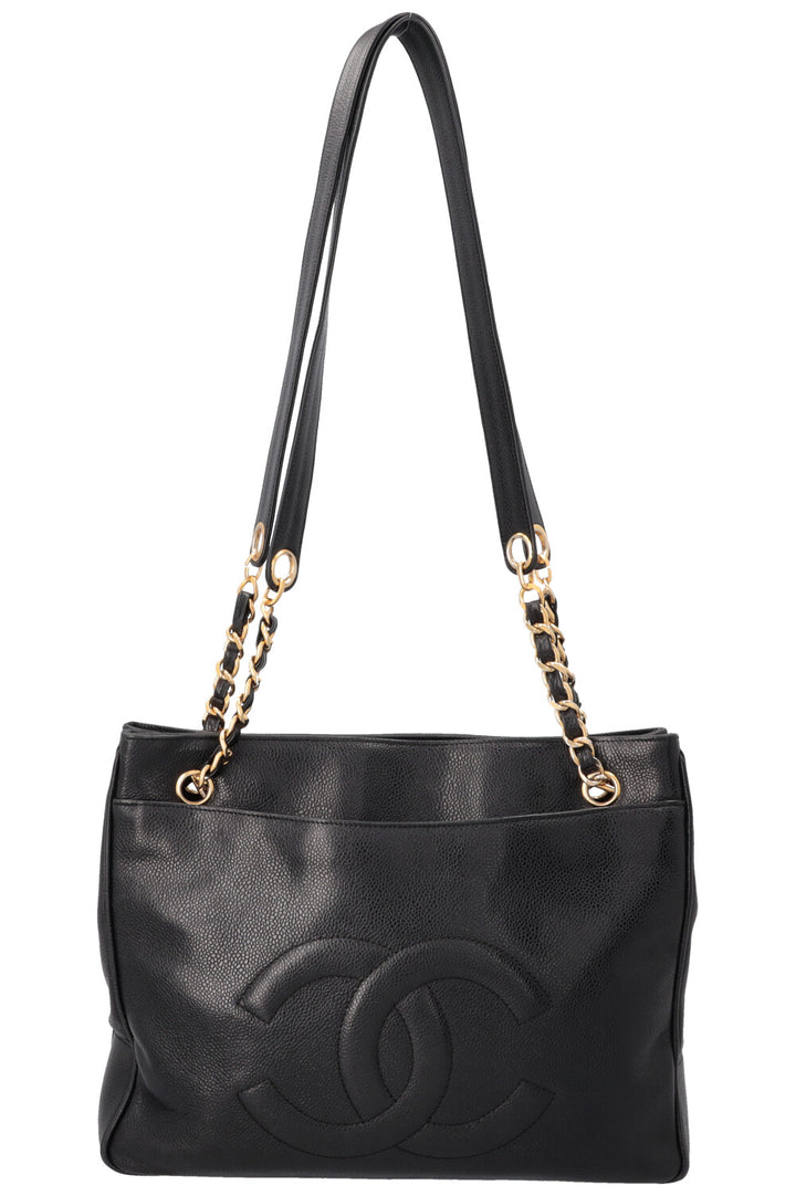 CHANEL Classic CC Tote Bag Black