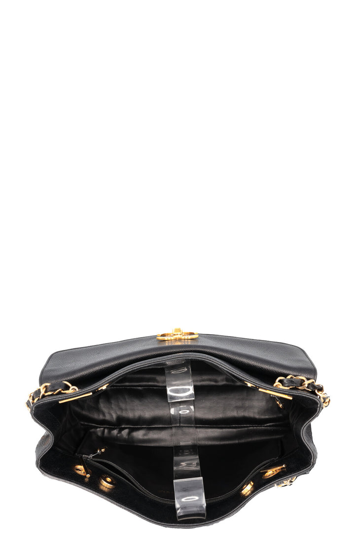 CHANEL Classic CC Tote Bag Black