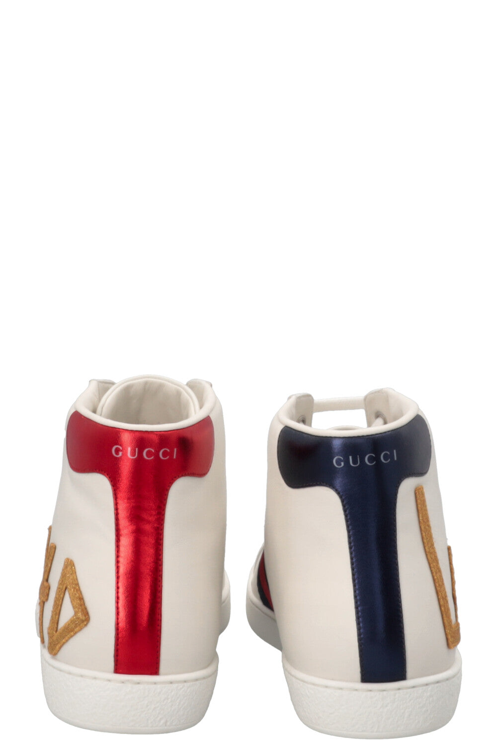 GUCCI Loved High Top Sneakers White