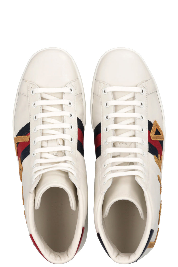 GUCCI Loved High Top Sneakers White