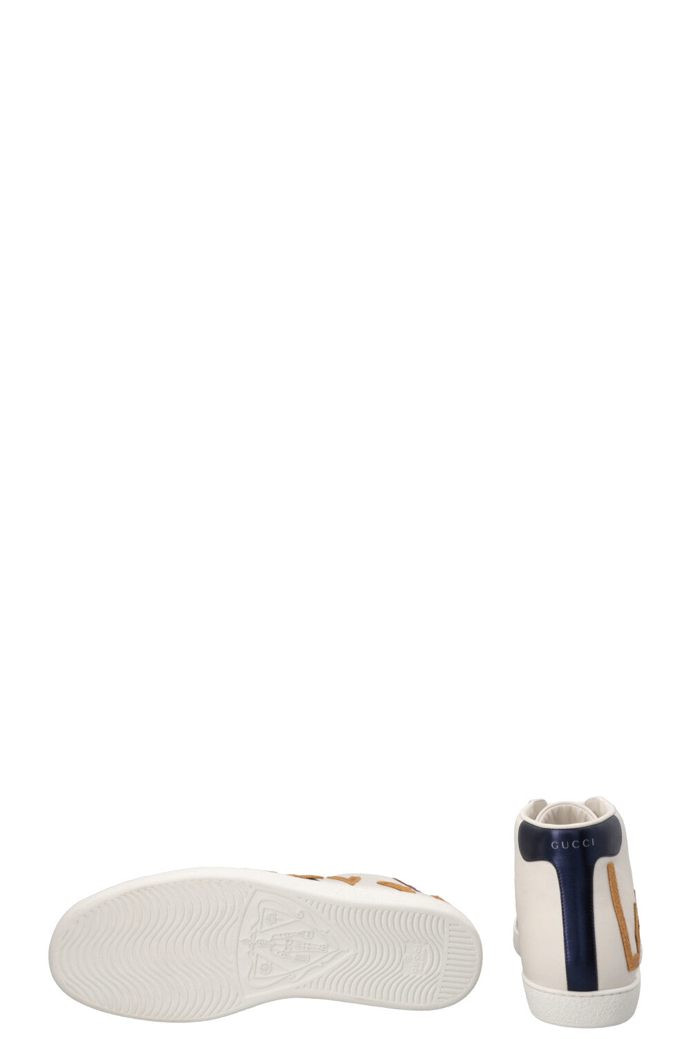 GUCCI Loved High Top Sneakers White