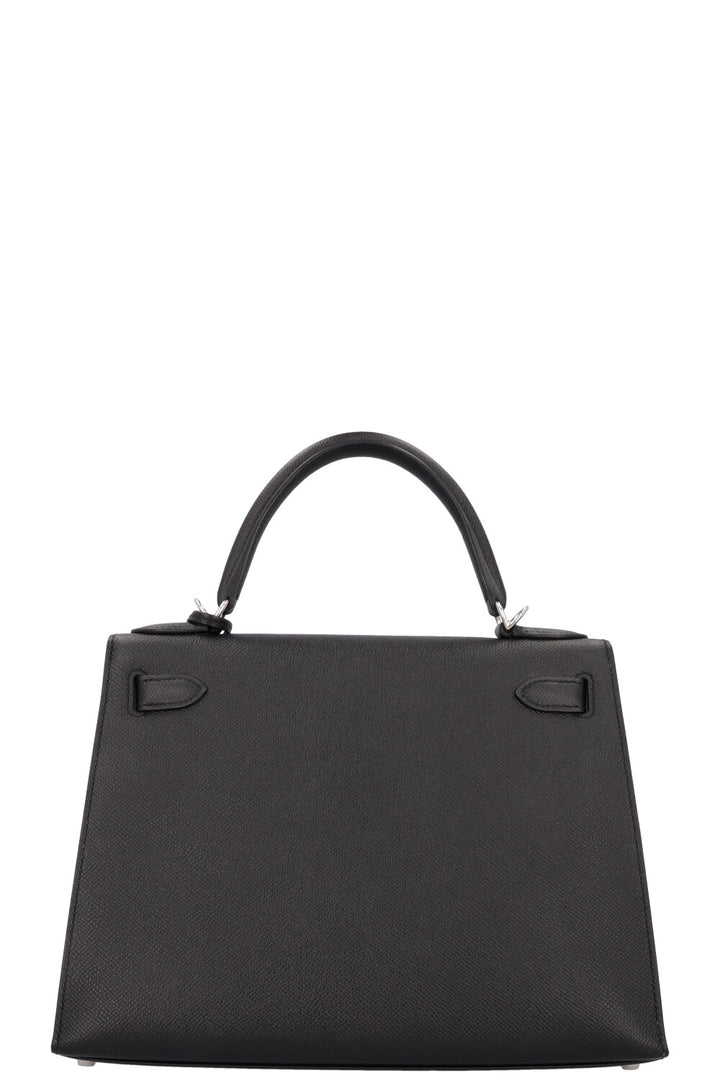 HERMÈS Kelly 28 Sellier Epsom Noir