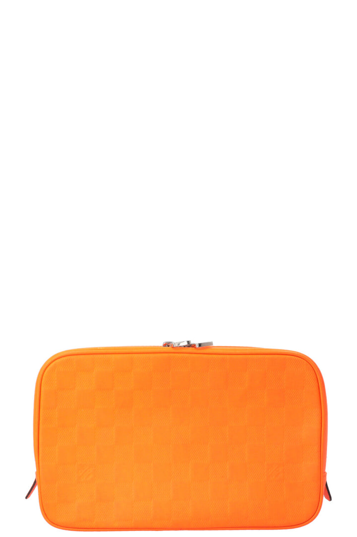 LOUIS VUITTON Toiletry Damier Neon Orange