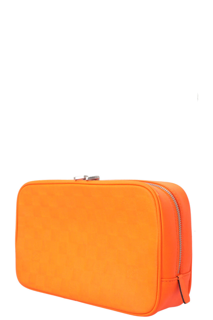 LOUIS VUITTON Toiletry Damier Neon Orange