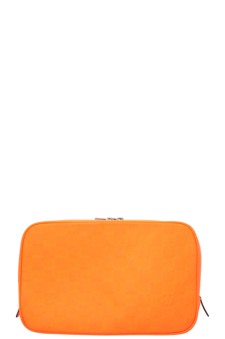 LOUIS VUITTON Toiletry Damier Neon Orange