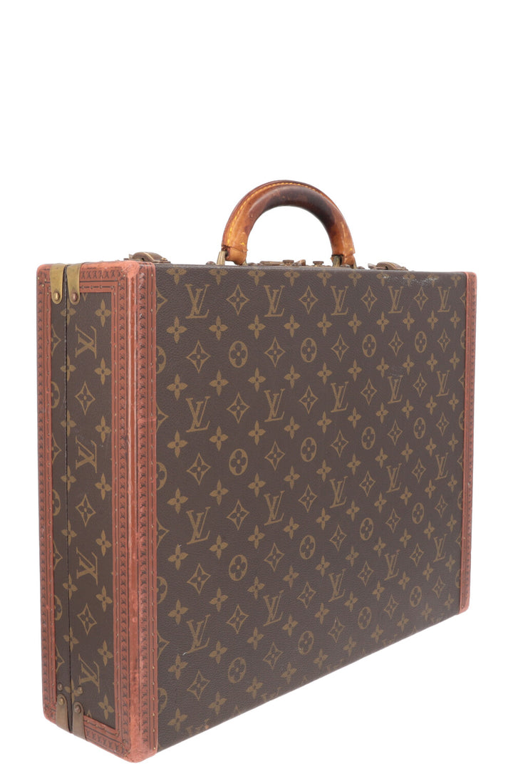 LOUIS VUITTON President 45 Trunk Suitcase MNG Canvas