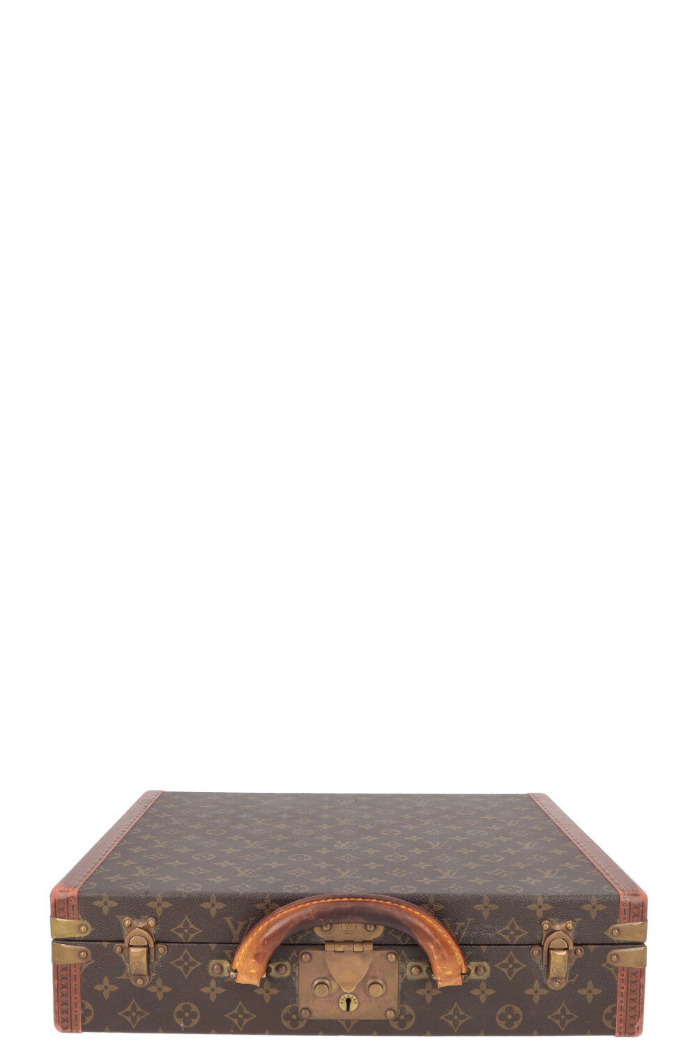 LOUIS VUITTON President 45 Trunk Suitcase MNG Canvas