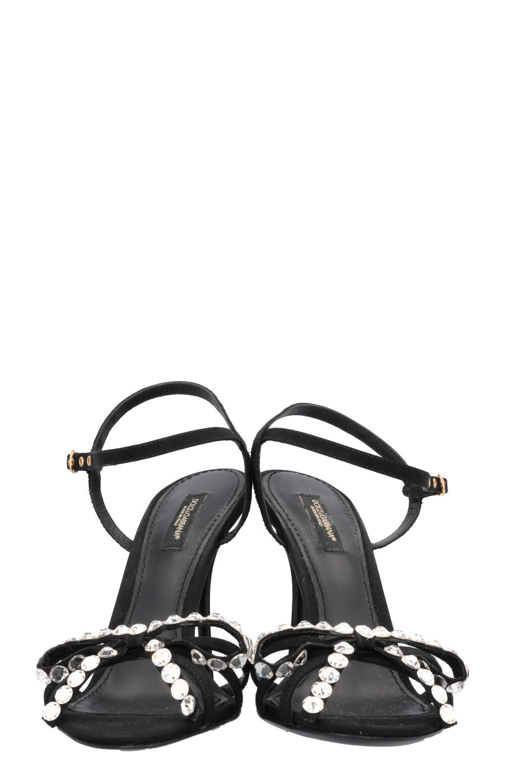 DOLCE&GABBANA Heels Crystals Black