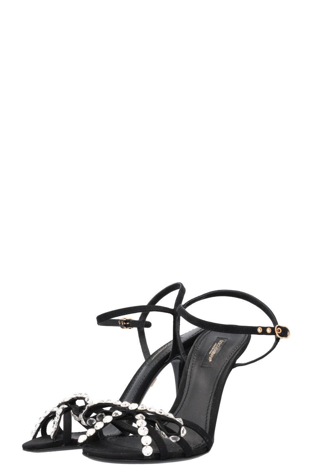 DOLCE&GABBANA Heels Crystals Black