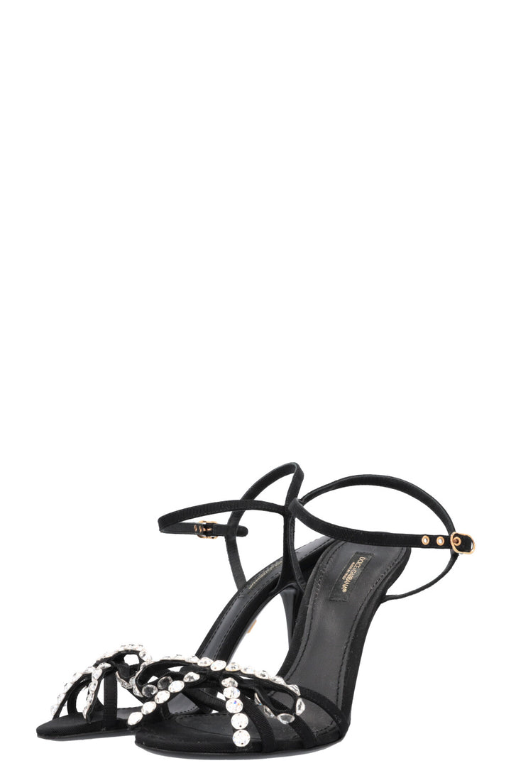 DOLCE&GABBANA Heels Crystals Black