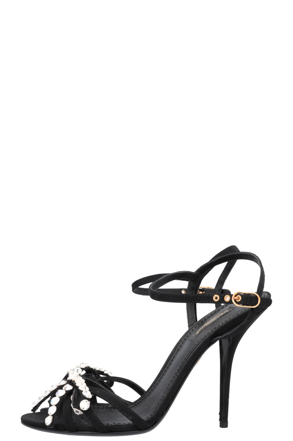 DOLCE&GABBANA Heels Crystals Black