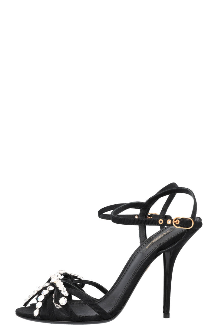 DOLCE&GABBANA Heels Crystals Black