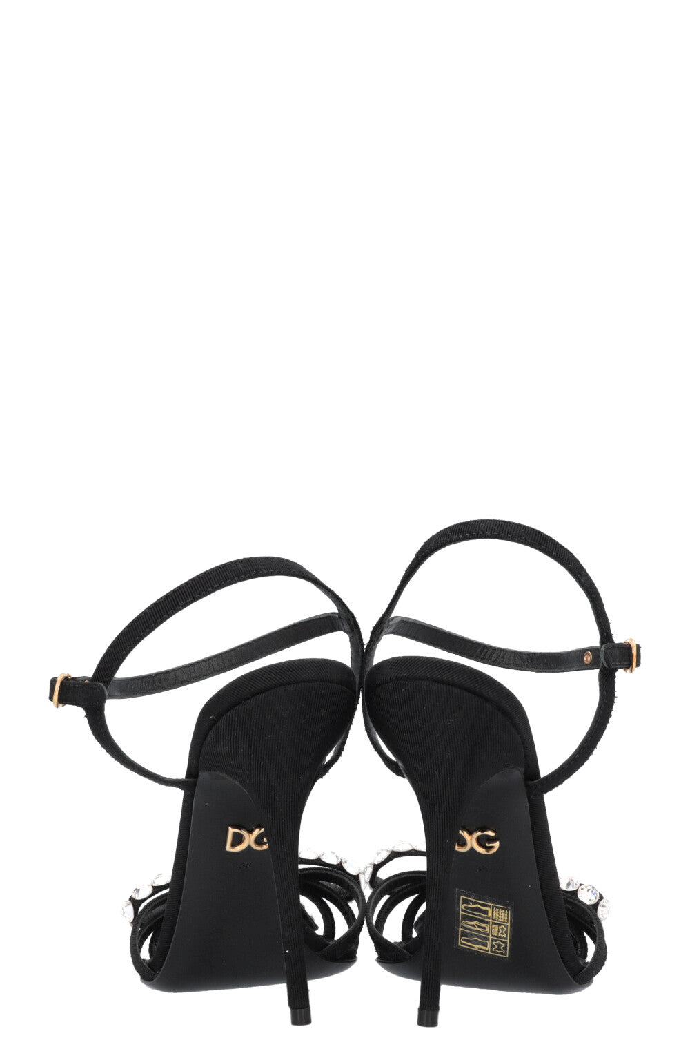 DOLCE&GABBANA Heels Crystals Black