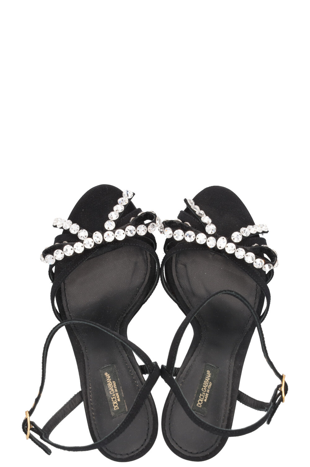 DOLCE&GABBANA Heels Crystals Black