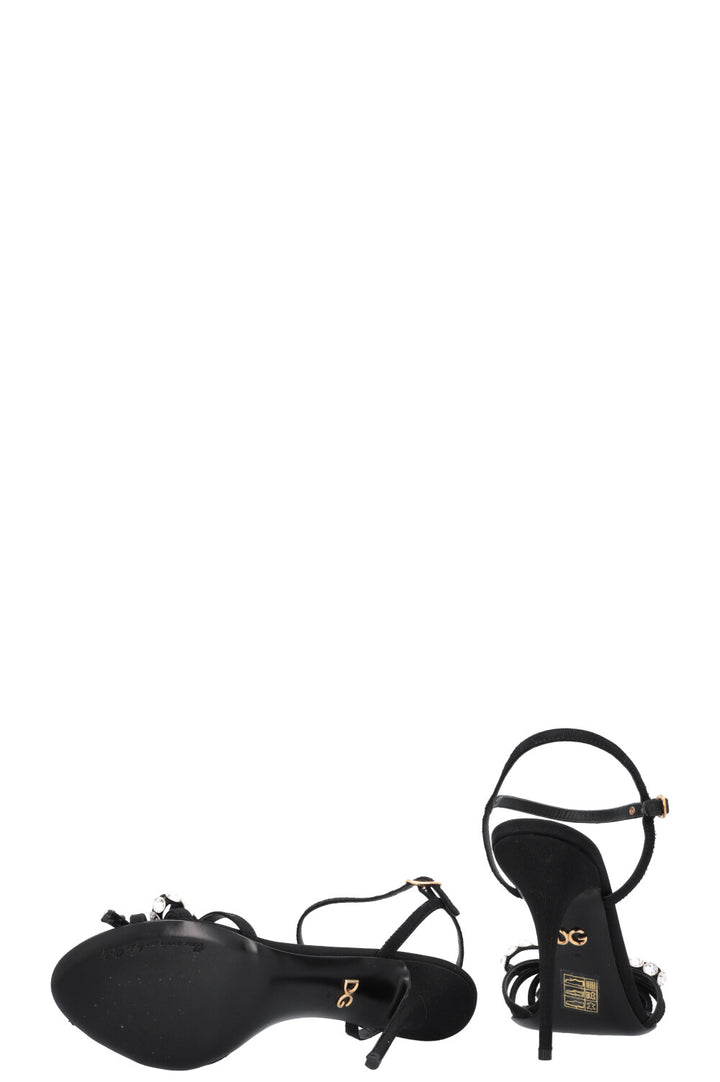 DOLCE&GABBANA Heels Crystals Black