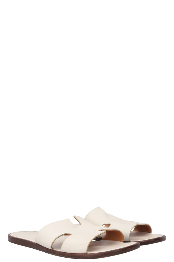 HERMÈS Izmir Flats White