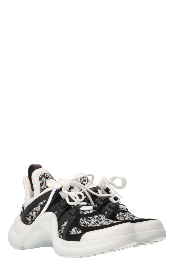 LOUIS VUITTON Archlight Sneakers Tweed Black