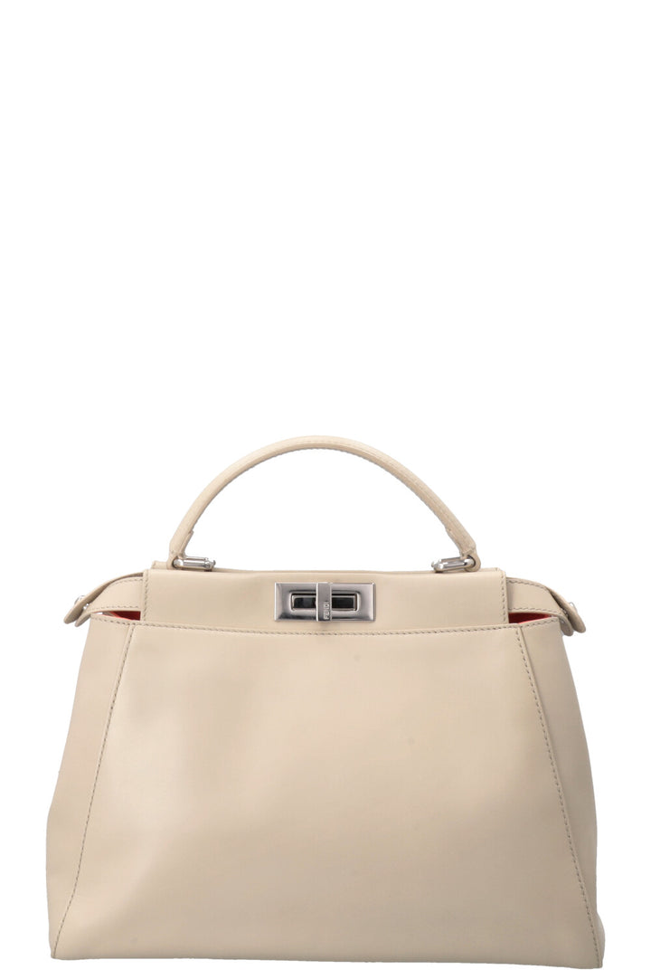 FENDI Peekaboo Medium Greige