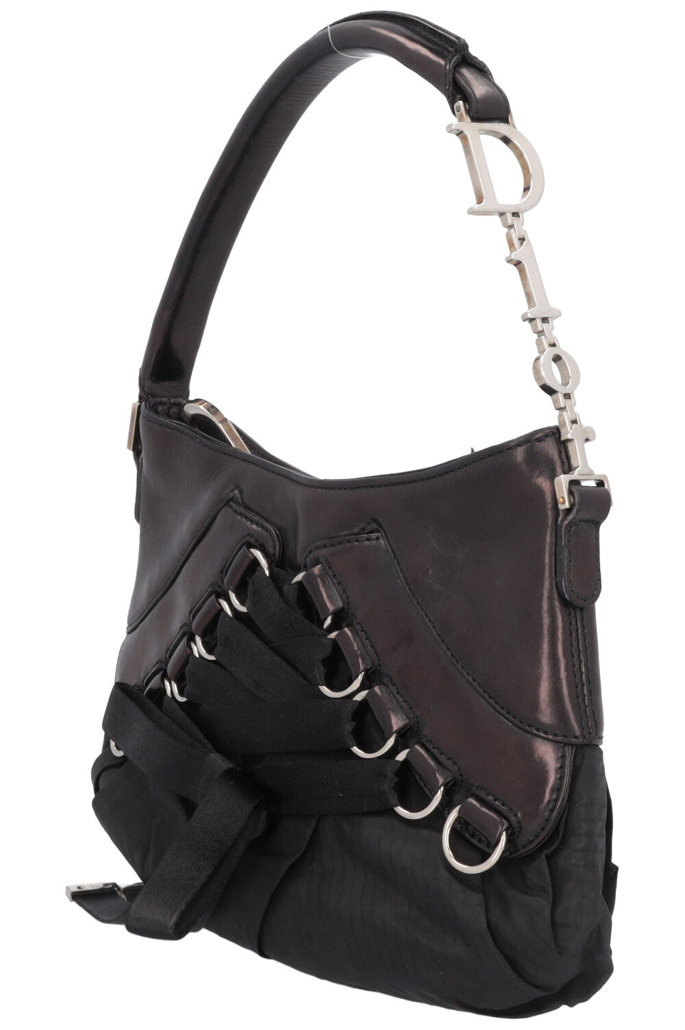 CHRISTIAN DIOR Ballet Corset Bag Black