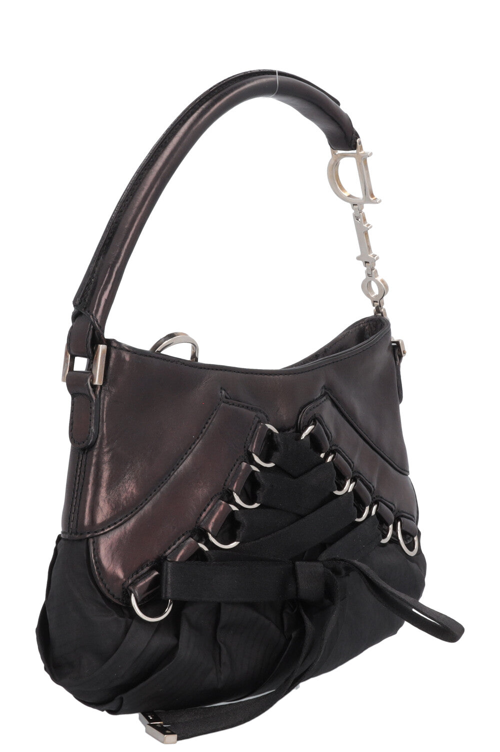 CHRISTIAN DIOR Ballet Corset Bag Black