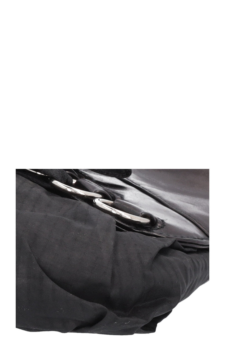CHRISTIAN DIOR Ballet Corset Bag Black