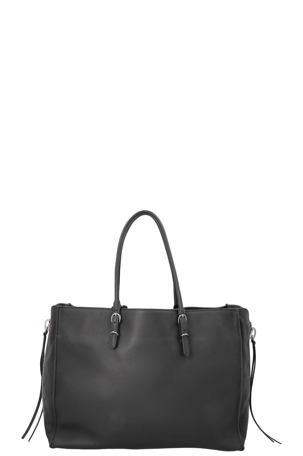 BALENCIAGA Paper B4 Zip Around Tote Bag Grey – REAWAKE