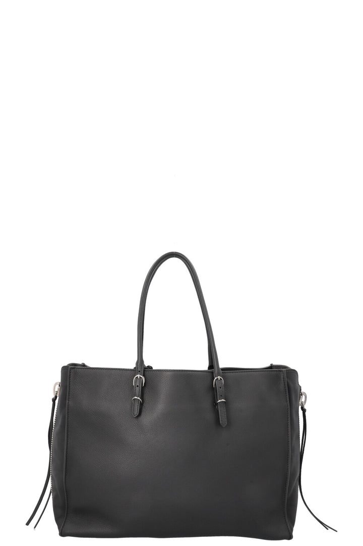 Sac cabas zippé BALENCIAGA Paper B4 gris