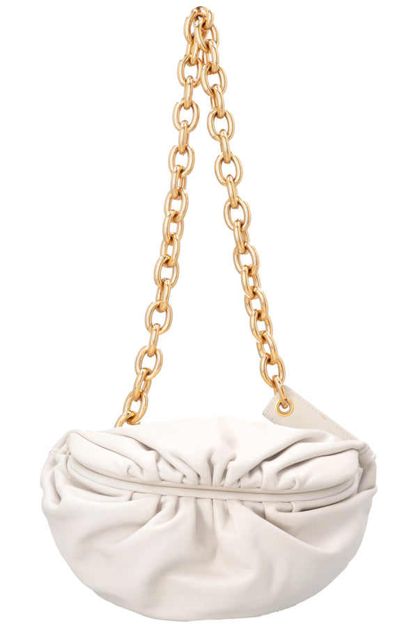 Pochette à chaîne de ceinture BOTTEGA VENETA Craie