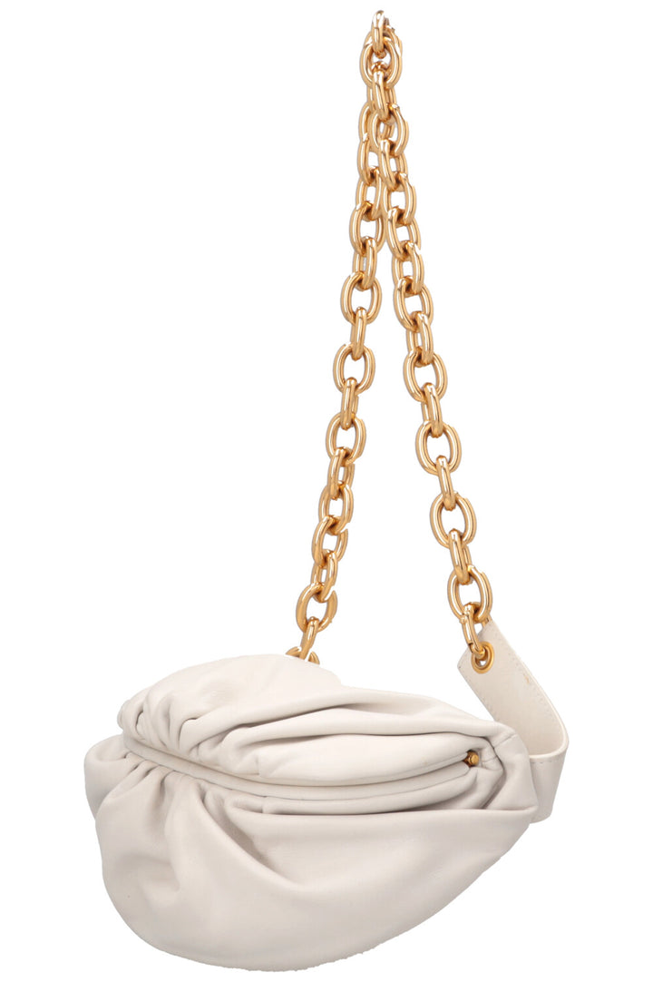 BOTTEGA VENETA The Belt Chain Pouch Chalk