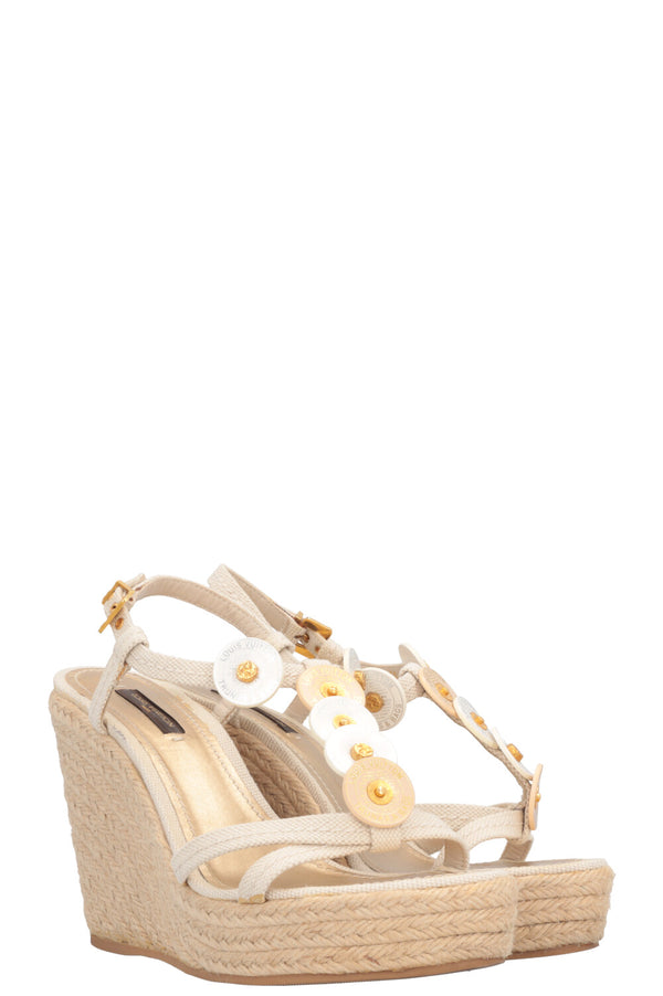 LOUIS VUITTON Trunks and Bags Wedges