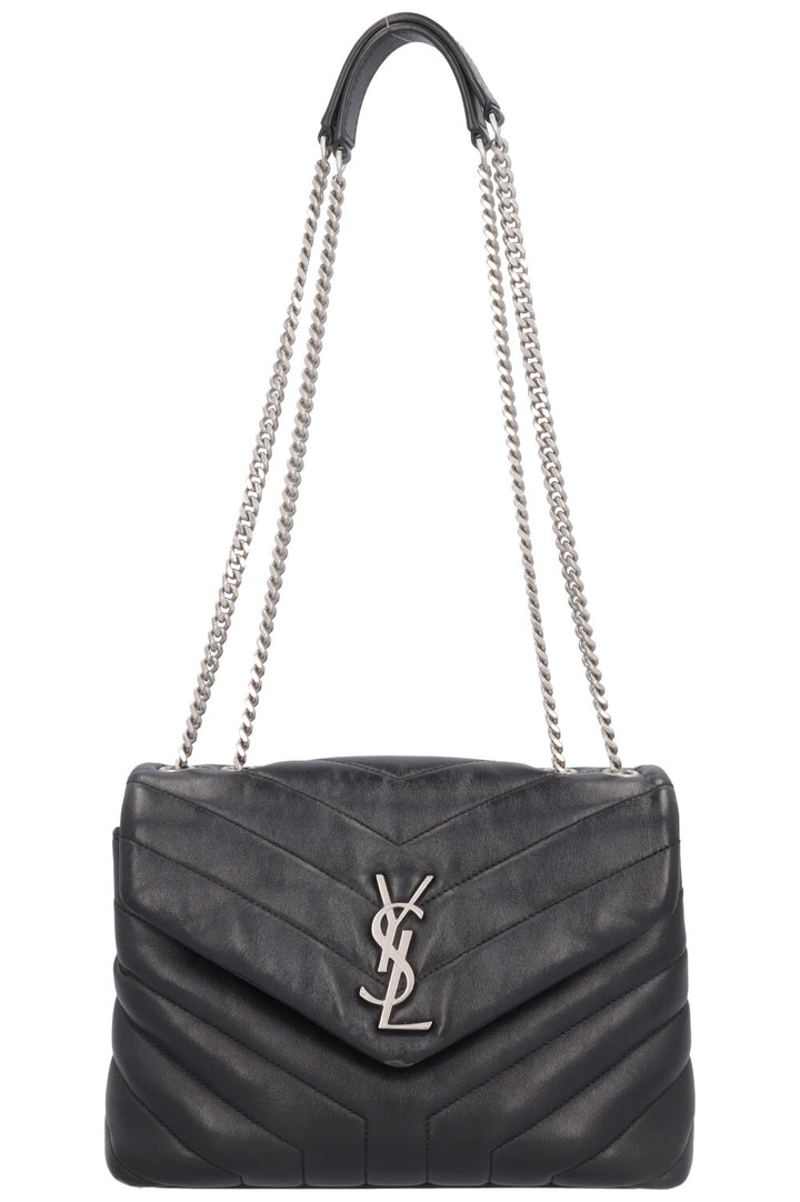 SAINT LAURENT Small Loulou Bag Black