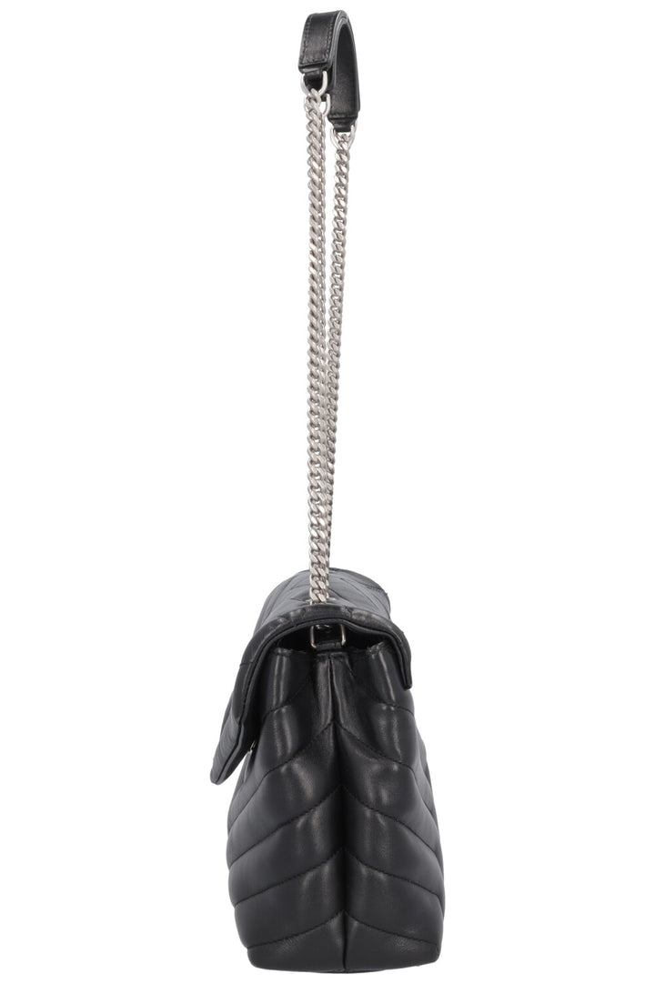 SAINT LAURENT Small Loulou Bag Black