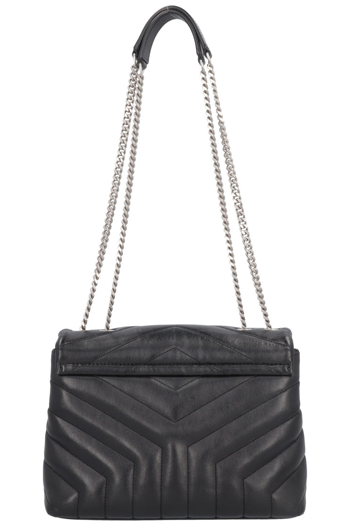 SAINT LAURENT Small Loulou Bag Black