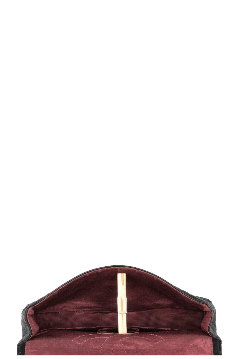 CHANEL 2.55 Reissue Croco Quilted Satin Crossbody Bag Black