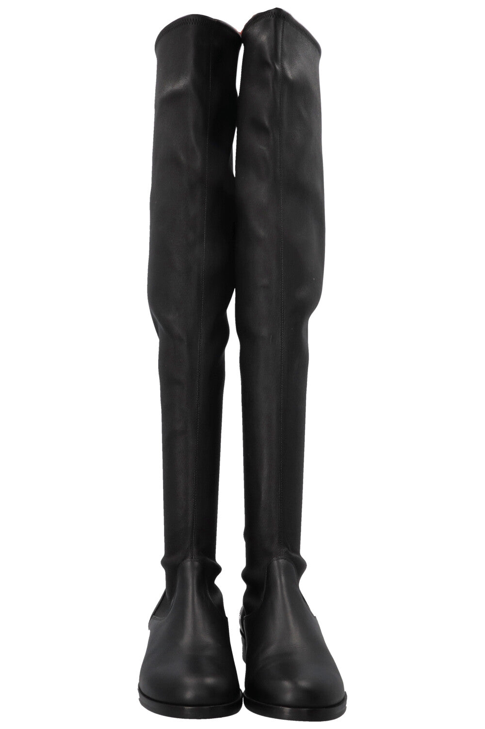 GIANVITO ROSSI Overnee Boots Leather Black