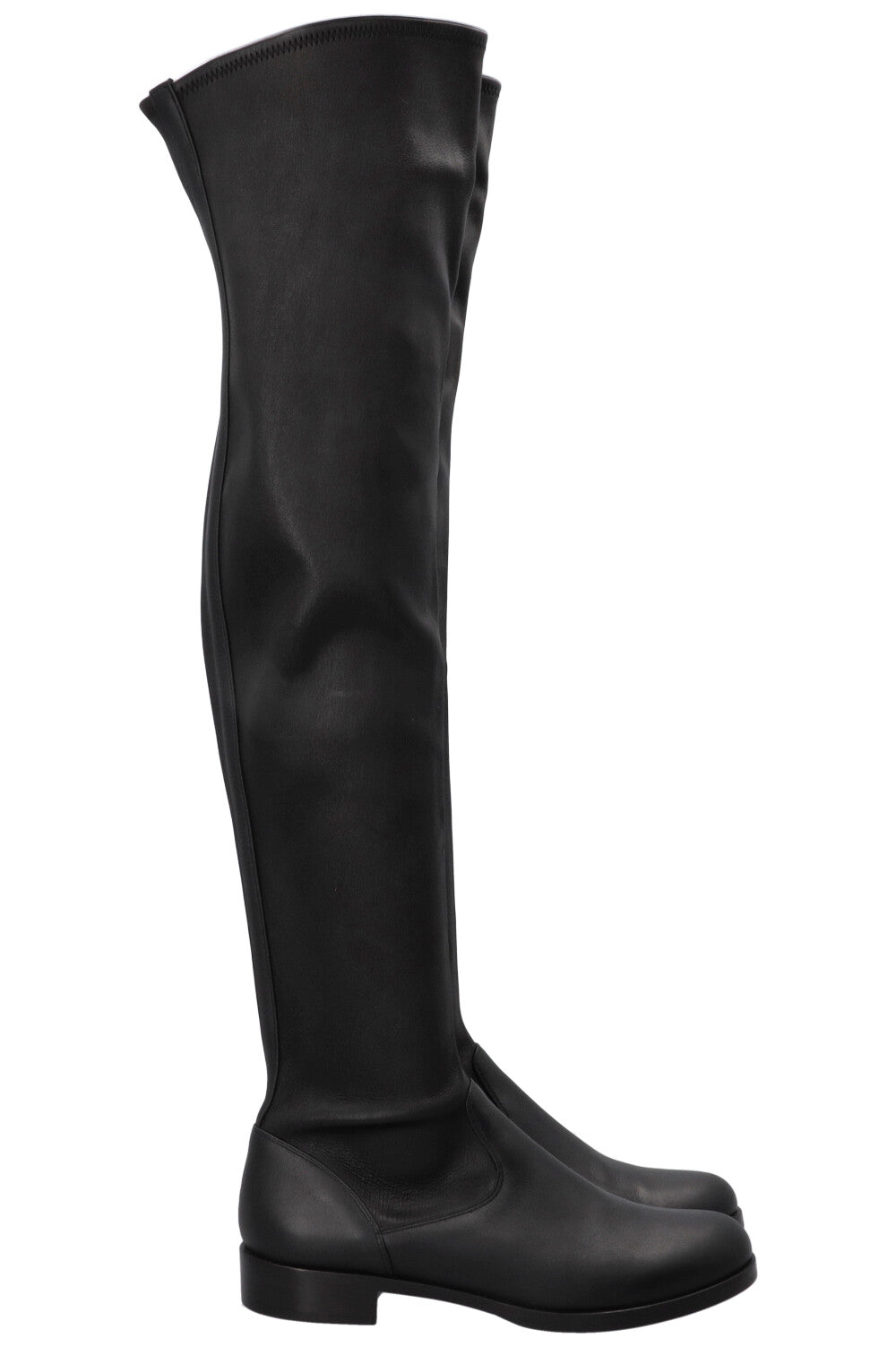 GIANVITO ROSSI Overnee Boots Leather Black