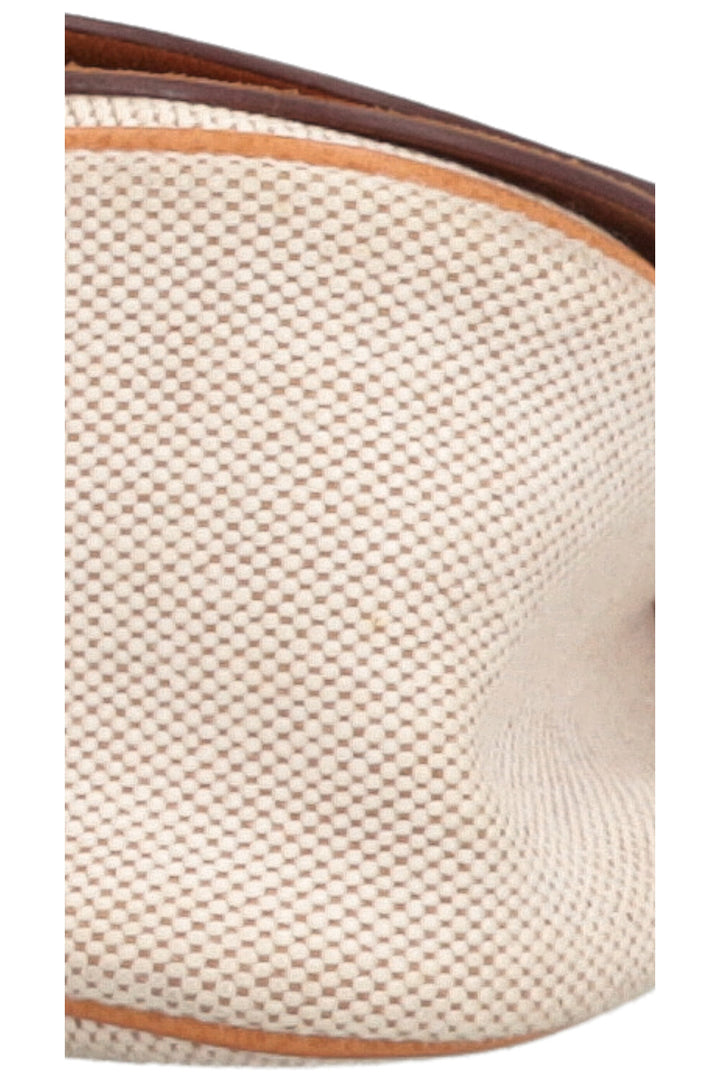 HERMÈS Colorado Shoulder Bag Gold Canvas Vache Liegee
