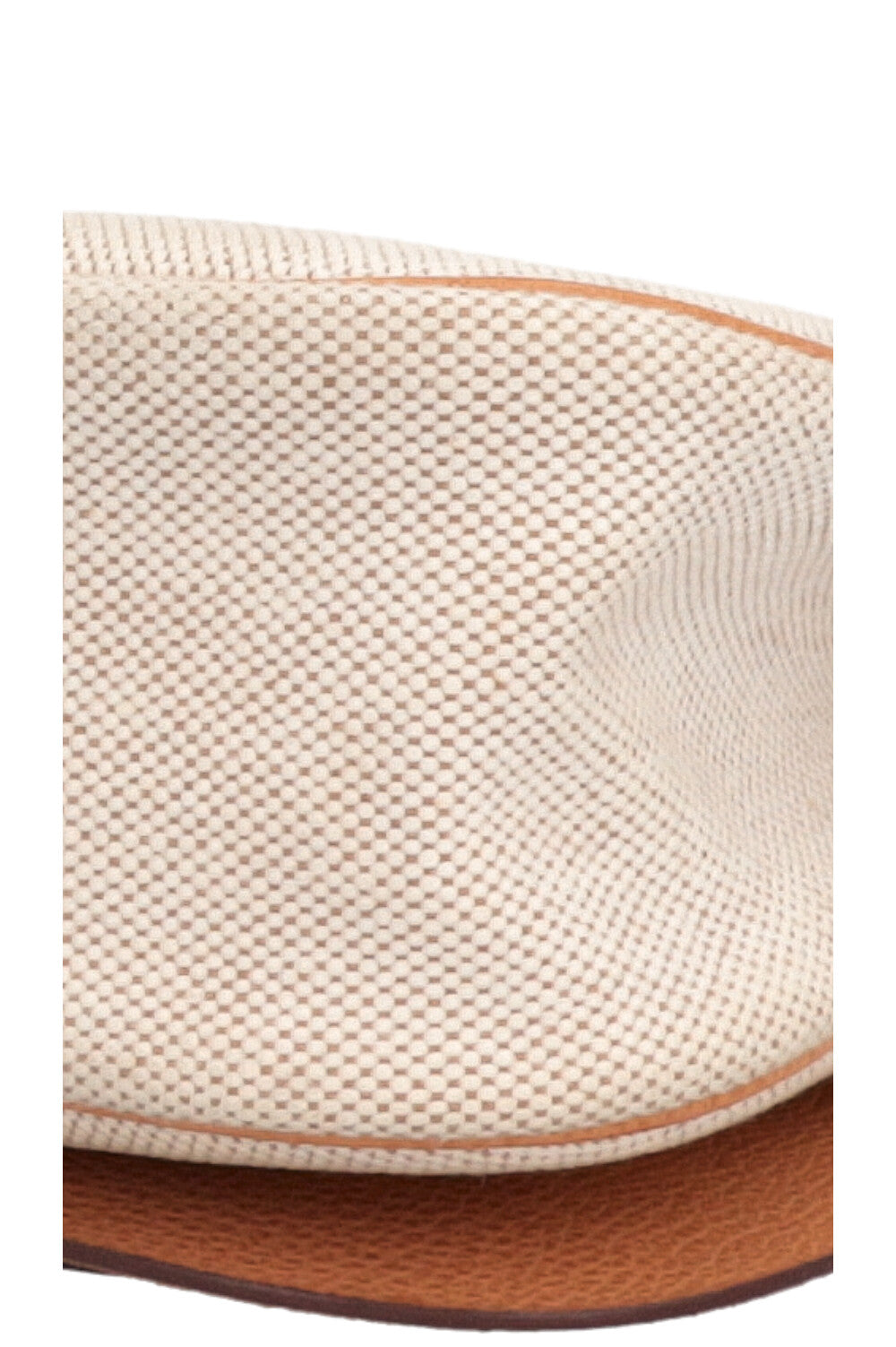 HERMÈS Colorado Shoulder Bag Gold Canvas Vache Liegee