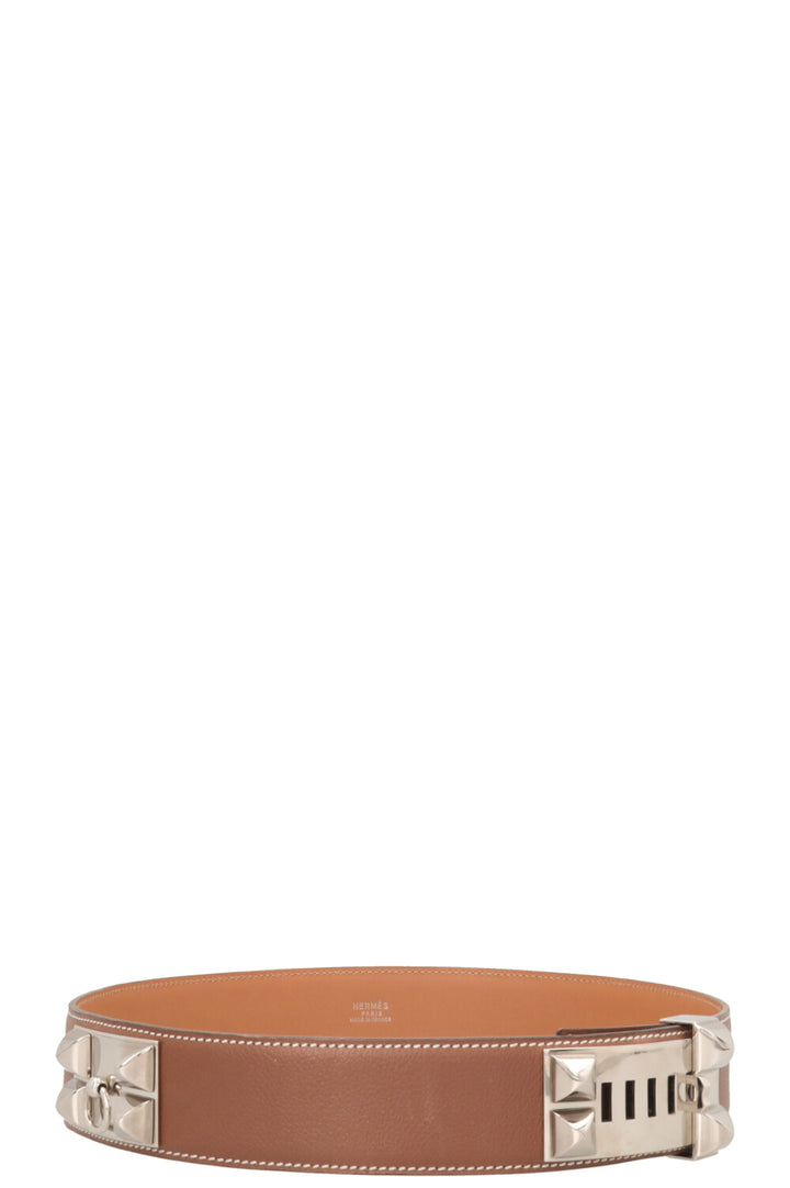 HERMÈS CDC Waist Belt Gold Palladium