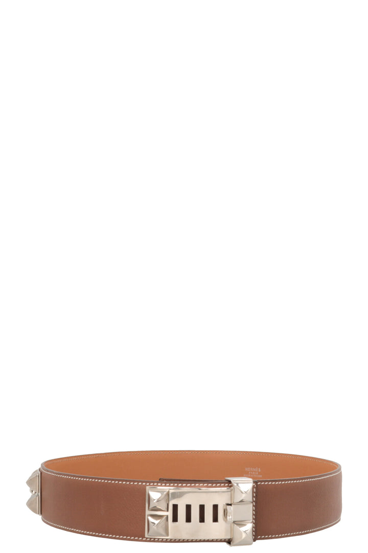 HERMÈS CDC Waist Belt Gold Palladium